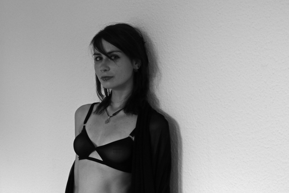LETO Bustier Bustier schwarz